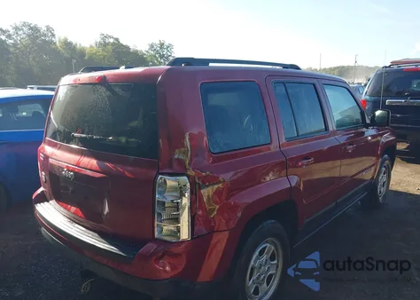 2016 Jeep Patriot Sport z USA, uszkodzony, nr VIN 1C4NJPBA2GD514324